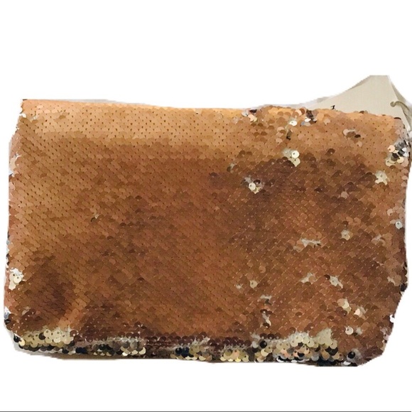 A New Day Sequin Convertible Clutch Wristlet Purse - Picture 4 of 5